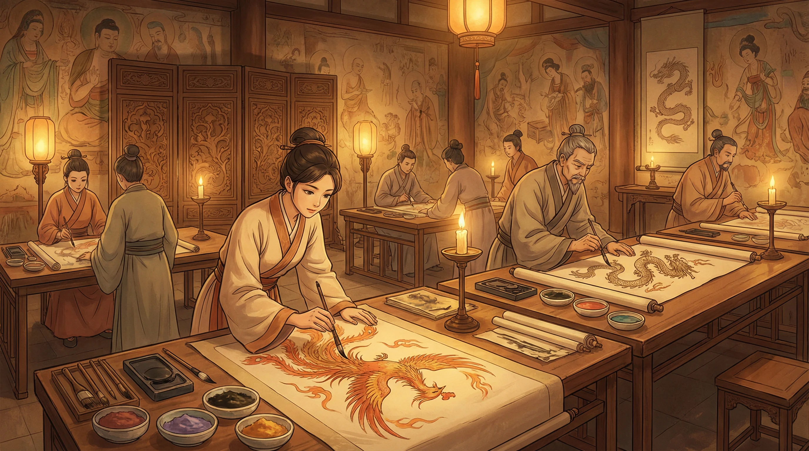画师入驻 - 我太太是高中生动漫 国风动漫画师